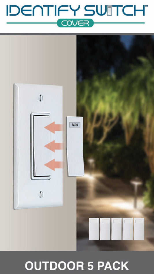 Identify Switch Cover - Outdoor 5 Pack